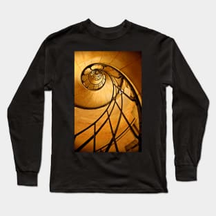 Fibonacci spiral in Arc de Triomphe Long Sleeve T-Shirt